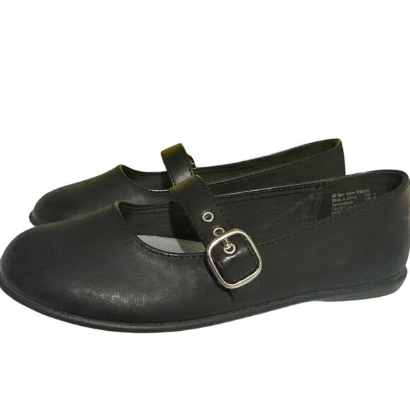 Smart fit Mary Jane Charles IX Black Noir shoes kids size 12 excellent condition - Picture 2 of 7